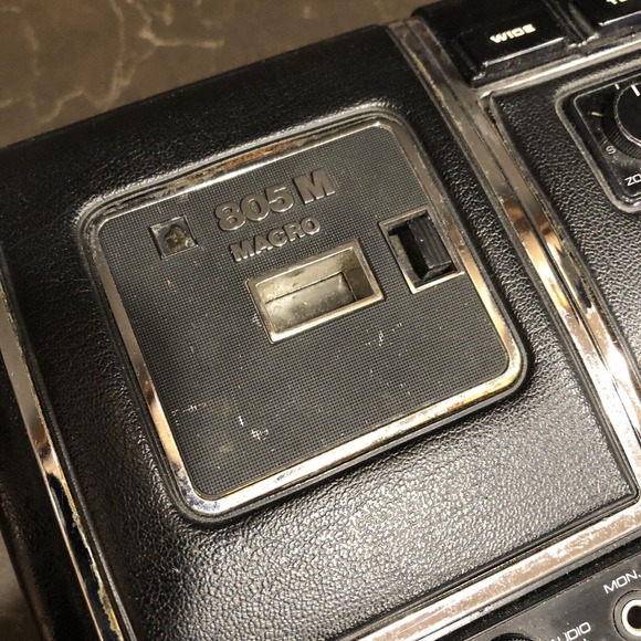 GAF 805 M Macro Movie Camera Super 8 Used‎ Video Equipment UNTESTED AS IS - Picture 8 of 9